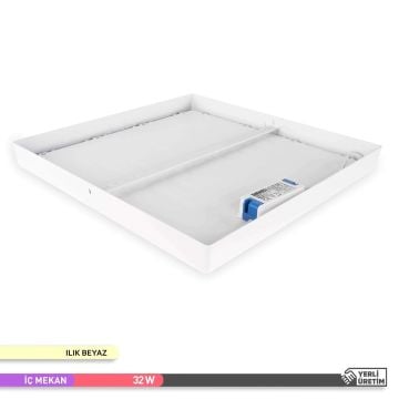 ACK AP04-03330 32 Watt Sıva Üstü 30x30 LED Panel - OSRAM LED - Beyaz Işık (6500K)