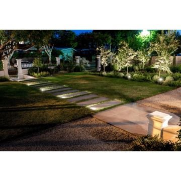 JUPITER LG928 2 Watt Paslanmaz Çelik Çerçeveli Tek Yönlü LED Yere Gömme Armatür - Gün Işığı (3000K)