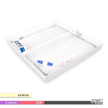 ACK AP04-03310 32 Watt Sıva Üstü 40x40 LED Panel - OSRAM LED - Ilık Beyaz (4000K)