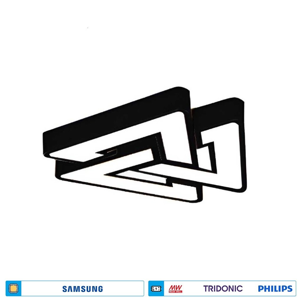 ACK AL02-01101 163 Watt Üçlü Üçgen Sıva Üstü Lineer Armatür - SAMSUNG/OSRAM LED & MEAN WELL/PHILIPS/TRIDONIC Driver