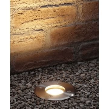 JUPITER JG659 SS Paslanmaz Çelik Çerçeveli Yere Gömme Armatür - GU10 Duylu -