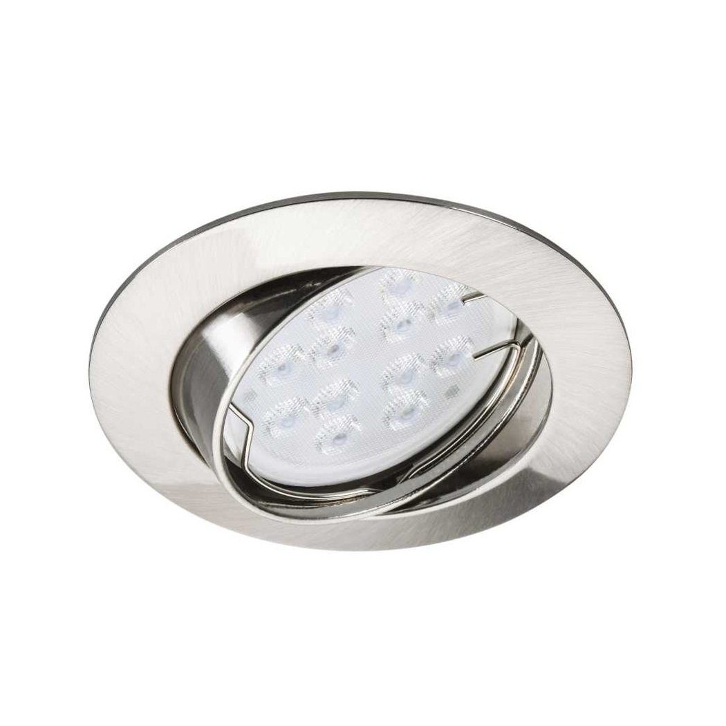 JUPITER JH510 SN Saten Nikel Siyah Sıva Altı Yuvarlak Spot Kasası - Metal