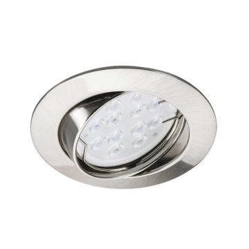 JUPITER JH510 SN Saten Nikel Siyah Sıva Altı Yuvarlak Spot Kasası - Metal