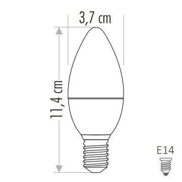 CATA CT-4079 7 Watt LED Mum Ampul