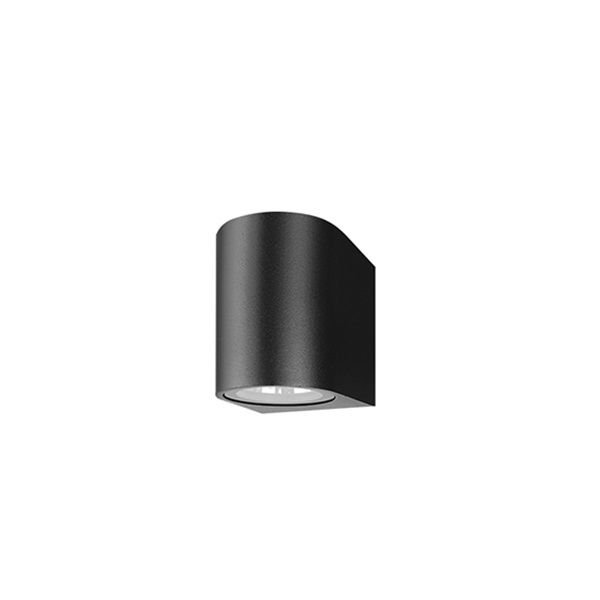 GOYA GY 6224 3 Watt Siyah Tek Yönlü Dış Mekan LED Aplik - Gün Işığı (3000K) - IP65 - Metal