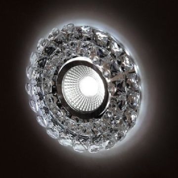 MOLLED MOL543 3+2 Watt Yuvarlak Kristal LED Spot (LED Çerçeve Işıklı)