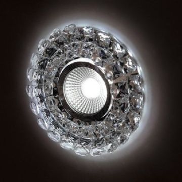 MOLLED MOL543 Yuvarlak LED Kristal Spot (Çerçeve Işıklı)