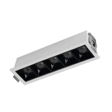 MOLLED MOL4083 5x2 Watt Beyaz-Siyah Sıva Altı LED Spot