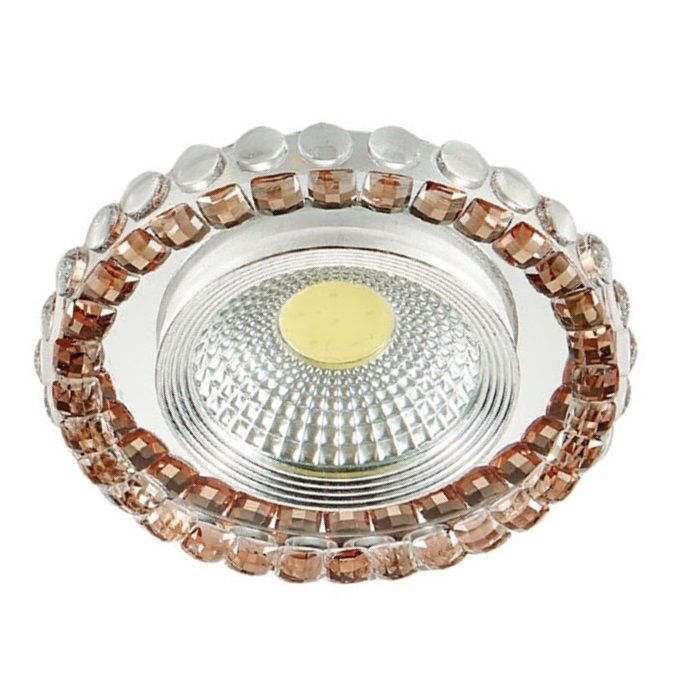 MOLLED MOL549 Yuvarlak LED Kristal Spot (Çerçeve Işıklı)