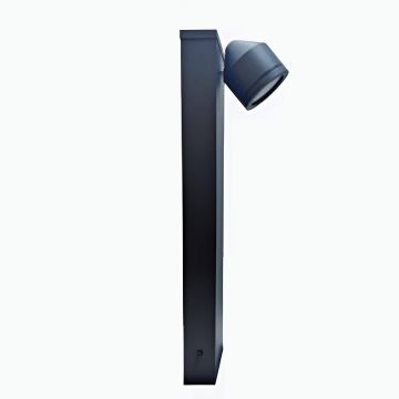 CreaLight CL-B-147 60 cm Hareketli Başlıklı LED Bollard Armatür - Metal Gövde - GU10 Duylu - IP54