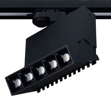 goldX ZE169 Siyah/Beyaz Kasa 5x3 Watt LED Ray Spot (OSRAM LED & EAGLERISE Driver)
