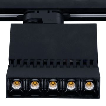 goldX ZE169 Siyah/Beyaz Kasa 5x3 Watt LED Ray Spot (OSRAM LED & EAGLERISE Driver)