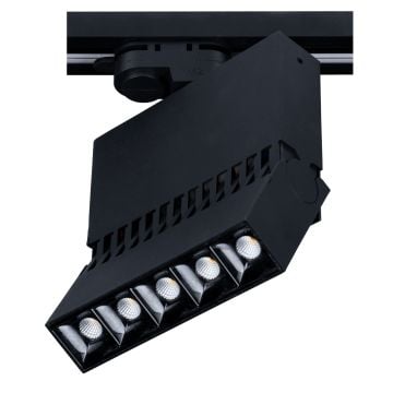 goldX ZE169 Siyah/Beyaz Kasa 5x3 Watt LED Ray Spot (OSRAM LED & EAGLERISE Driver)