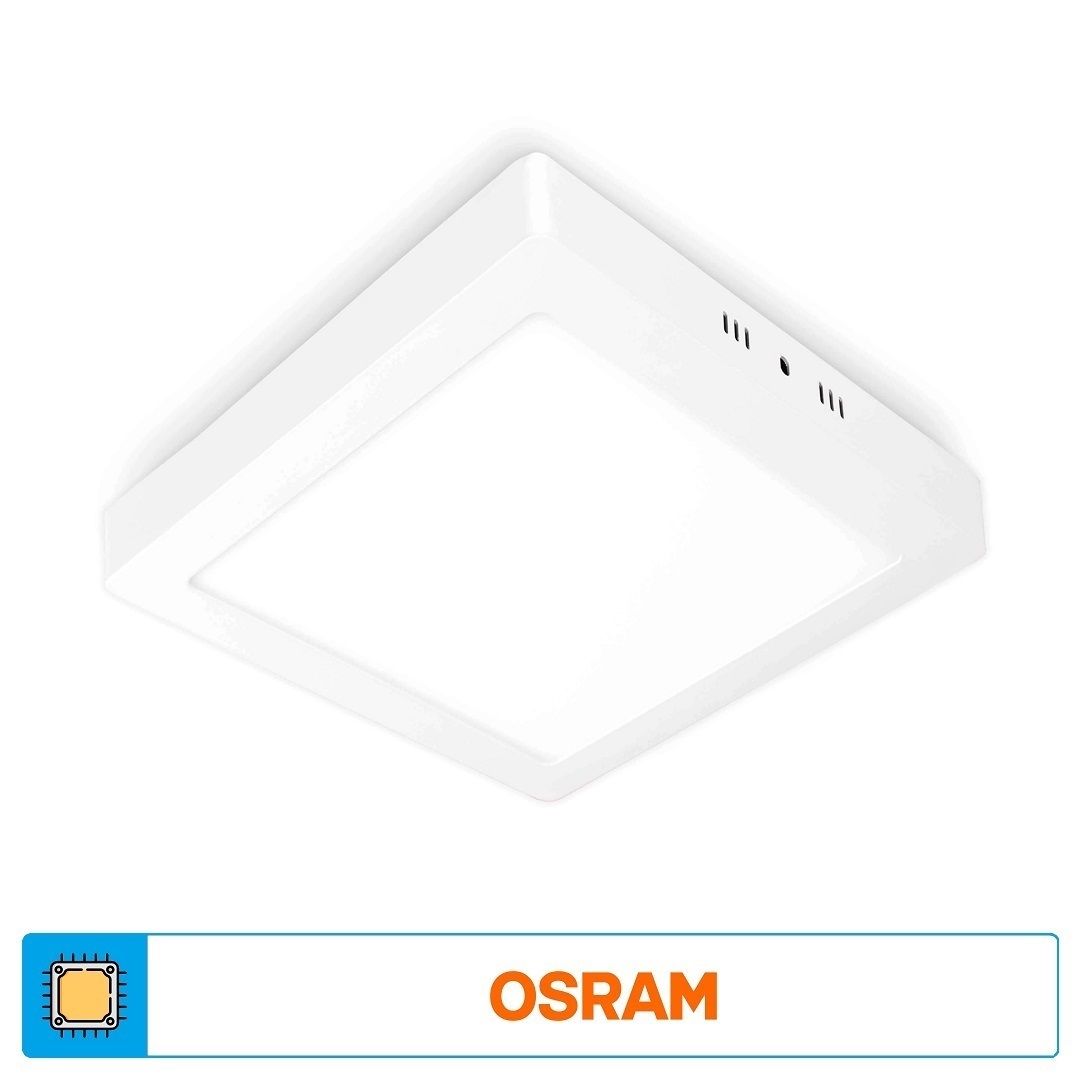 ACK AP04-01830 18 Watt Sıva Üstü Kare LED Panel - OSRAM LED - Beyaz Işık (6500K)