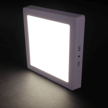 ACK AP04-01810 18 Watt Sıva Üstü Kare LED Panel - OSRAM LED - Ilık Beyaz (4000K)