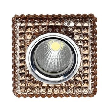 MOLLED MOL539 Bronz Yuvarlak LED Kristal Spot (Çerçeve Işıklı)