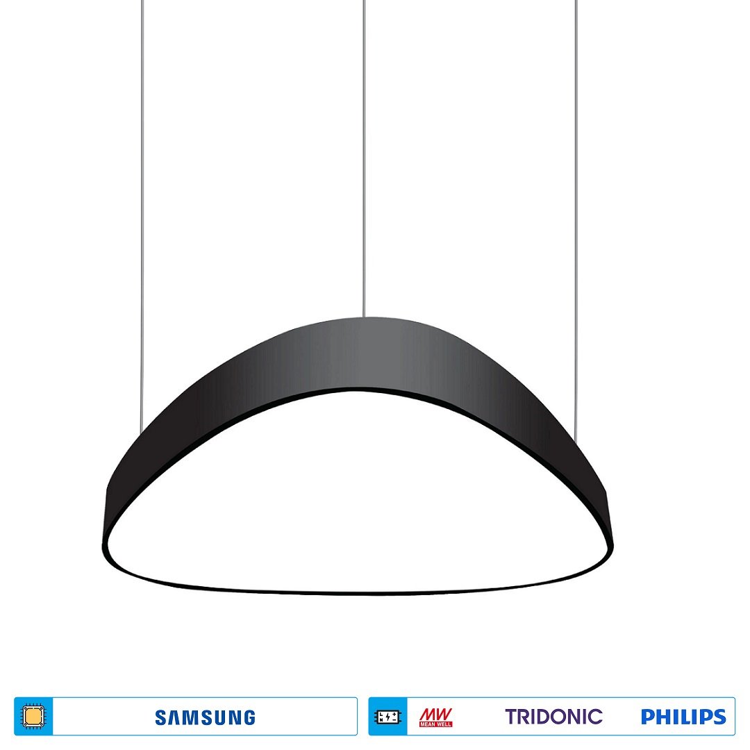 ACK AL02-03101 105 Watt Üçgen Sıva Üstü Lineer Armatür - SAMSUNG/OSRAM LED & MEAN WELL/PHILIPS/TRIDONIC Driver