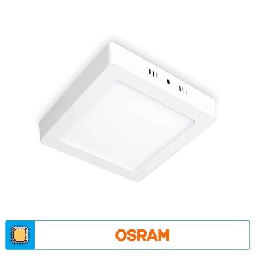 ACK AP04-01200 12 Watt Sıva Üstü Kare LED Panel - OSRAM LED - Gün Işığı (3000K)