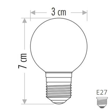 CATA CT-4071 1 Watt Mavi Gece Lambası