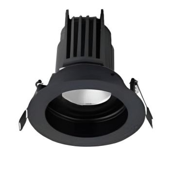 MOLLED MOL1680M 8 Watt Siyah Kasa Sıva Altı Yuvarlak LED Spot (SAMSUNG/OSRAM/PHILIPS LED & EAGLERISE/PHILIPS/LIFUD Driver)