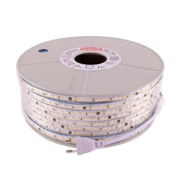 ACK AS01-01504 220 Volt Kırmızı Dış Mekan Şerit Led - 10 Watt/Metre - 5x10 mm [100 Metre]