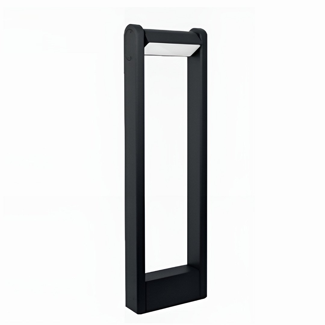 CreaLight CL-B-107 12 Watt 65 cm LED Bollard Armatür - Metal Gövde - SAMSUNG/OSRAM LED & MEAN WELL/EAGLERISE Driver - IP65 - Gün Işığı (3000K)