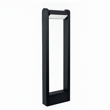 CreaLight CL-B-107 12 Watt 65 cm LED Bollard Armatür - Metal Gövde - SAMSUNG/OSRAM LED & MEAN WELL/EAGLERISE Driver - IP65 - Gün Işığı (3000K)