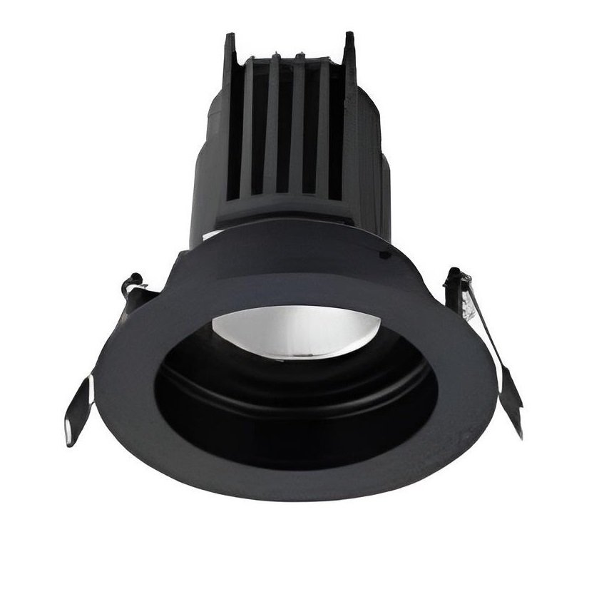 MOLLED MOL1680M 12 Watt Siyah Kasa Sıva Altı Yuvarlak LED Spot