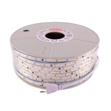 ACK AS01-01505 220 Volt Yeşil Dış Mekan Şerit Led - 10 Watt/Metre - 5x10 mm [100 Metre]
