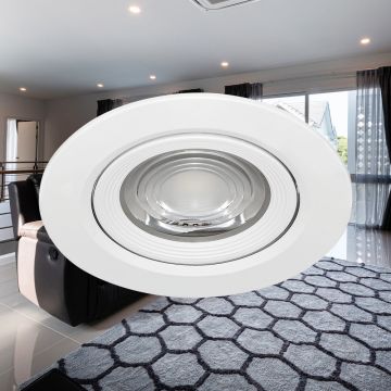 Braytron BD02-01030 10 Watt Sıva Altı Yuvarlak LED Spot - Beyaz Işık (6500K)