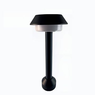 CreaLight CL-B-113 12 Watt 45 cm LED Bollard Armatür - Metal Gövde - SAMSUNG/OSRAM LED & MEAN WELL/EAGLERISE Driver - IP65 - Gün Işığı (3000K)