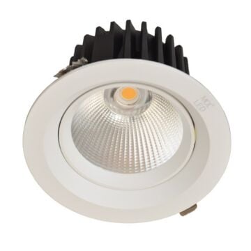 MOLLED MOL2084 Beyaz/Siyah Kasa 33 Watt LED Mağaza Spotu (SAMSUNG/OSRAM LED)