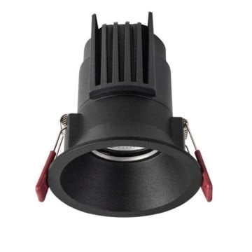 MOLLED MOL4164M 8 Watt Siyah Sıva Altı Yuvarlak LED Spot