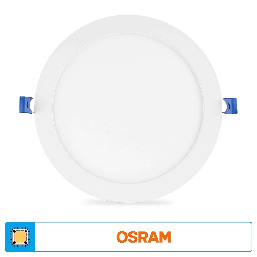 ACK AP01-02010 20 Watt Sıva Altı Yuvarlak LED Panel - OSRAM LED - Beyaz Işık (6500K)