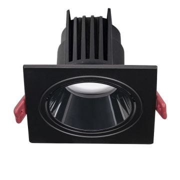 MOLLED MOL4151M 8 Watt Siyah Sıva Altı Kare LED Spot (SAMSUNG/OSRAM/PHILIPS LED & EAGLERISE/PHILIPS/LIFUD Driver)