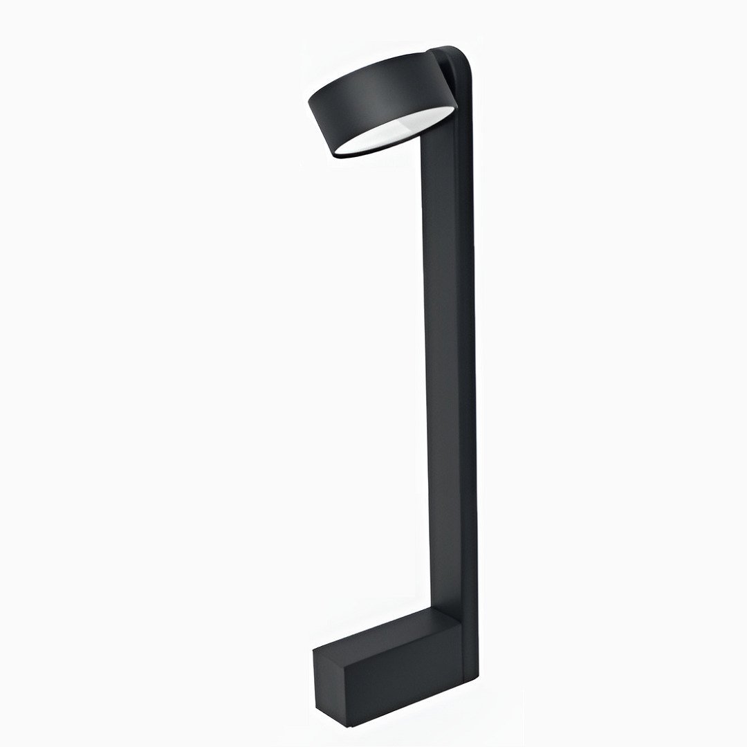 CreaLight CL-B-102 12 Watt 65 cm LED Bollard Armatür - Metal Gövde - SAMSUNG LED & MEAN WELL/EAGLERISE Driver - IP65 - Gün Işığı (3000K)