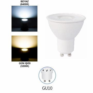 CATA CT-4216 7 Watt GU10 Duylu LED Ampul