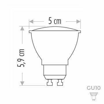 CATA CT-4216 7 Watt GU10 Duylu LED Ampul