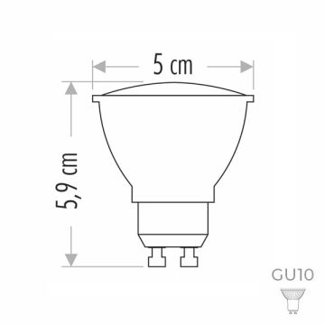 CATA CT-4240 5 Watt GU10 Duylu LED Ampul