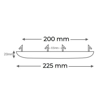 ACK AP10-03600 36 Watt Ayarlanabilir Yuvarlak LED Panel - Gün Işığı (3000K)