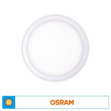 ACK AD05-01630 16 Watt Sıva Altı Yuvarlak Backlight LED Panel - SAMSUNG/OSRAM LED & OSRAM/PHILIPS/LIFUD Driver - Beyaz Işık (6500K)