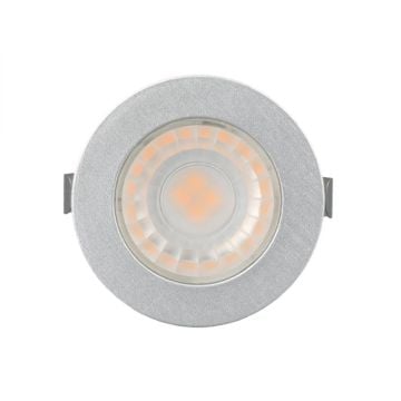 Braytron BH06-00233 Krom Kasa 3 Watt Sıva Altı Dış Mekan Mini LED Spot - Beyaz Işık (6500K)