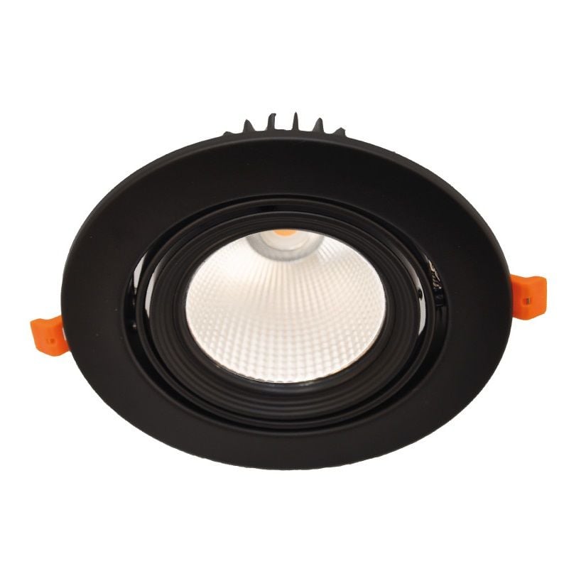 MOLLED MOL2085D Siyah/Beyaz Kasa 26 Watt LED Mağaza Spotu (SAMSUNG/OSRAM LED & PHILIPS/EAGLERISE Driver)