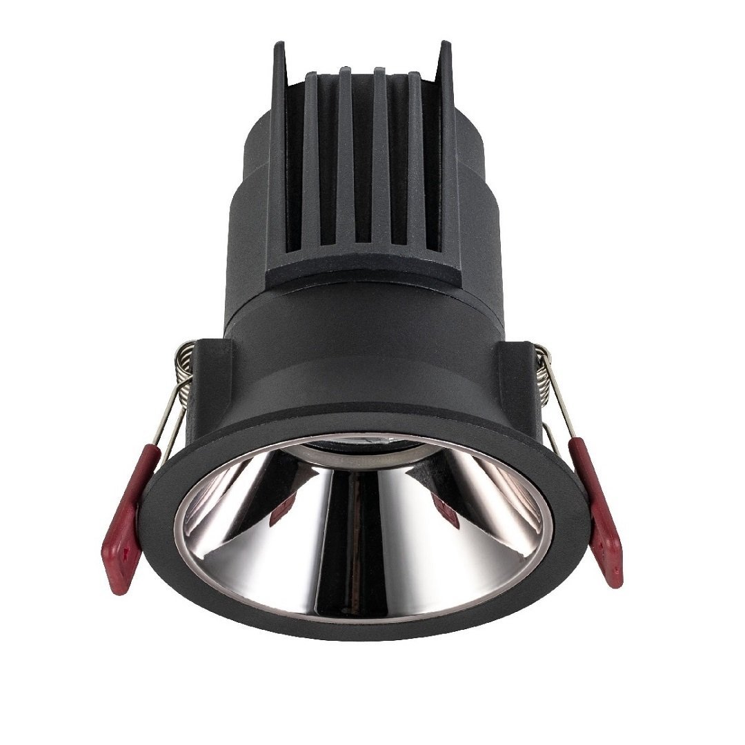 MOLLED MOL4143M 10 Watt Siyah-Krom Sıva Altı Yuvarlak LED Spot