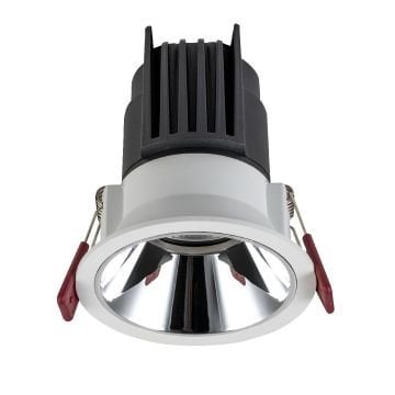 MOLLED MOL4140M 8 Watt Beyaz-Krom Sıva Altı Yuvarlak LED Spot