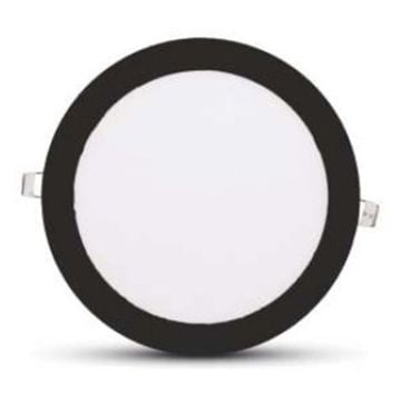 VOLTEK VPSAYS01840 18 Watt Siyah Kasa Sıva Altı Yuvarlak LED Panel - Ilık Beyaz (4000K)