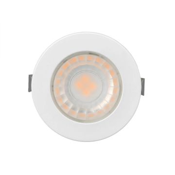 Braytron BH06-00230 Beyaz Kasa 3 Watt Sıva Altı Dış Mekan Mini LED Spot - Beyaz Işık (6500K)