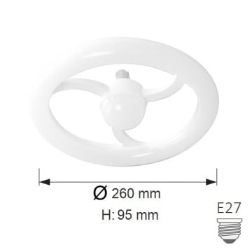 ERKled ERK2050 20 Watt LED Simit Ampul