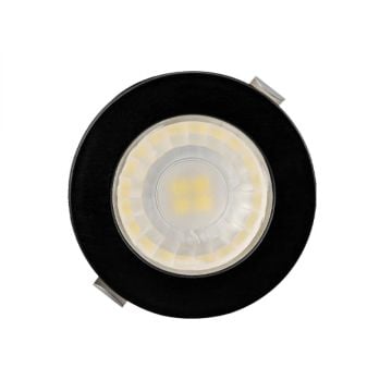 Braytron BH06-00211 Siyah Kasa 3 Watt Sıva Altı Dış Mekan Mini LED Spot - Ilık Beyaz (4000K)