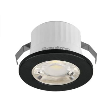 Braytron BH06-00211 Siyah Kasa 3 Watt Sıva Altı Dış Mekan Mini LED Spot - Ilık Beyaz (4000K)